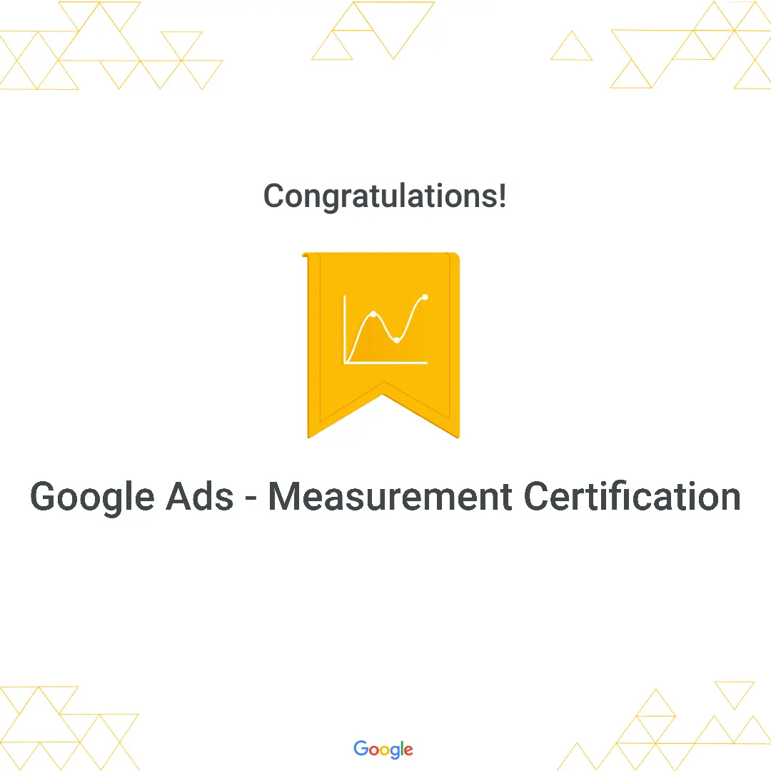 Google Ads Measurement Certification