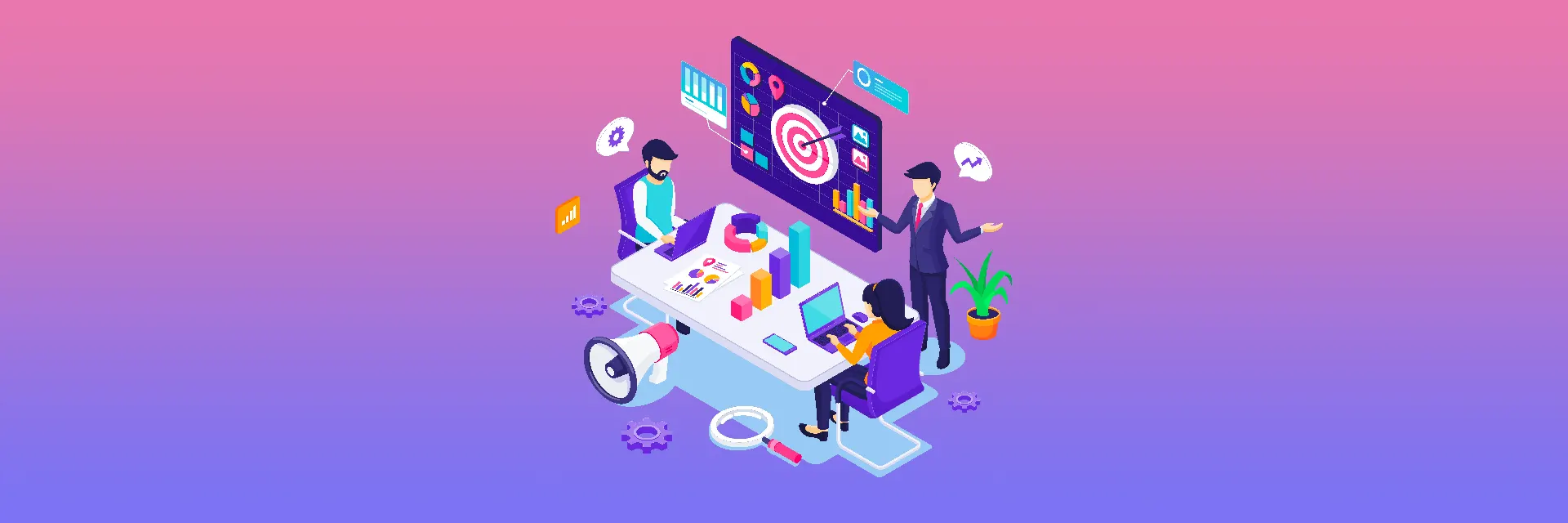 marketing graphic representation