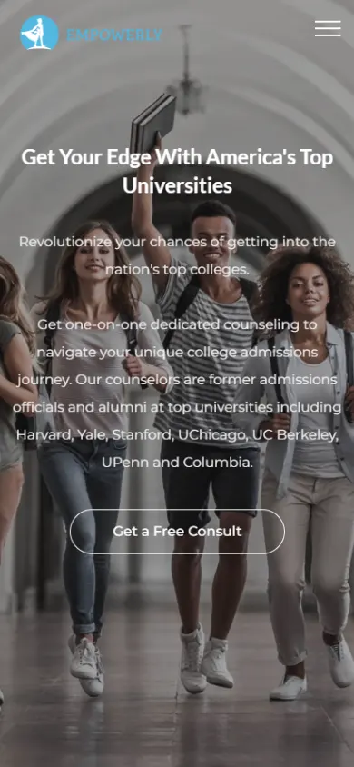 Mobile Friendly Design - Empowerly